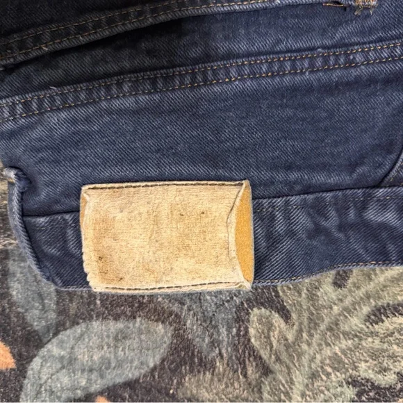 Vintage Marithe Francois Girbaud Men’s Blue Denim Jeans 33x32 Made in USA - Picture 9 of 16